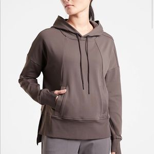 Athleta Mission Hoodie in Shale